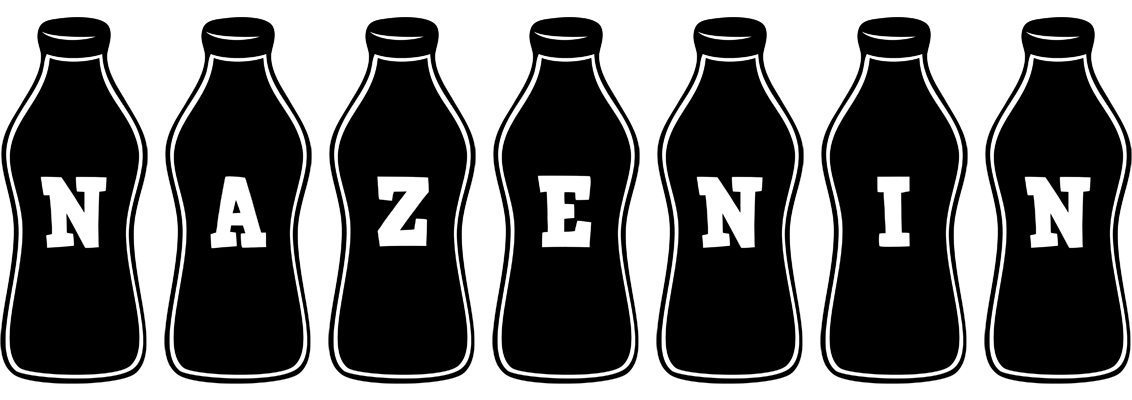 Nazenin bottle logo