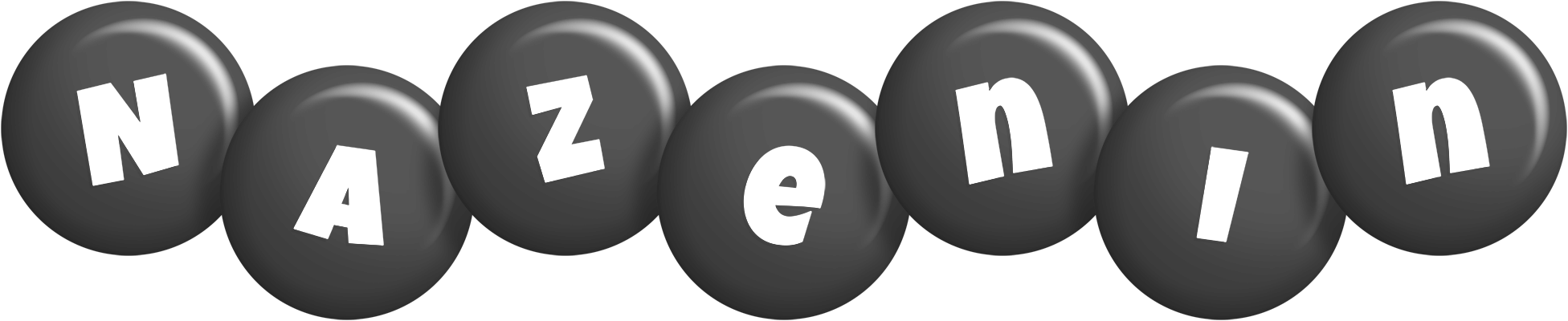 Nazenin candy-black logo