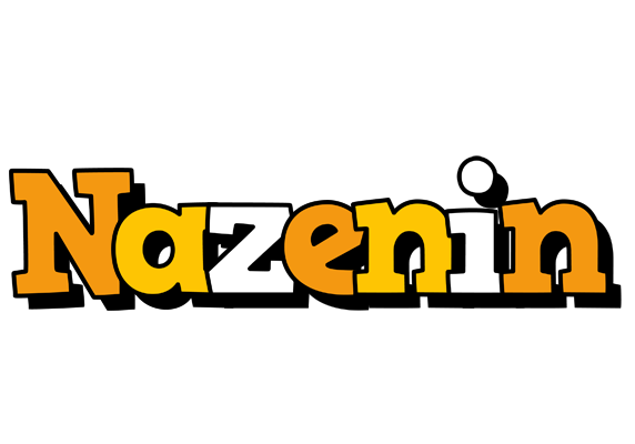 Nazenin cartoon logo