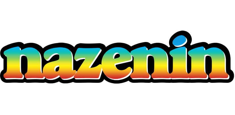 Nazenin color logo