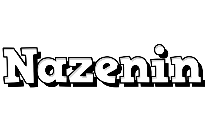 Nazenin snowing logo
