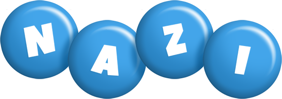 Nazi candy-blue logo