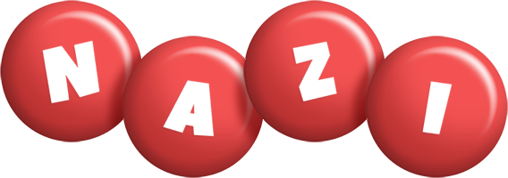 Nazi candy-red logo