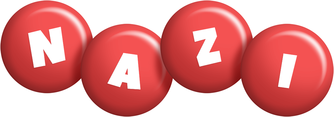 Nazi candy-red logo