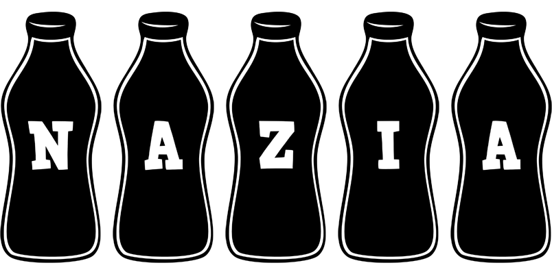 Nazia bottle logo