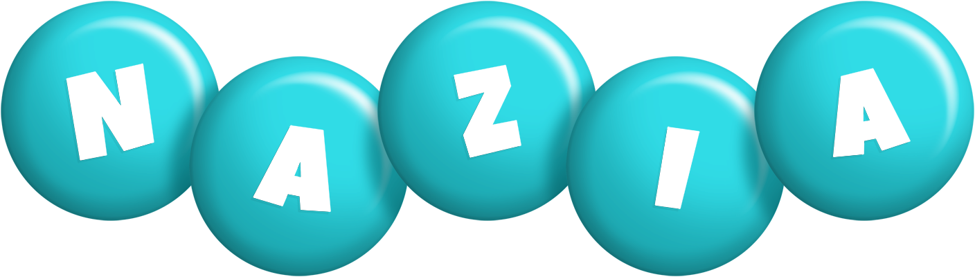 Nazia candy-azur logo