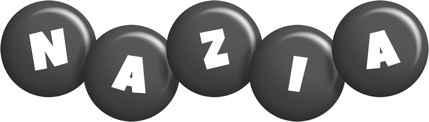 Nazia candy-black logo