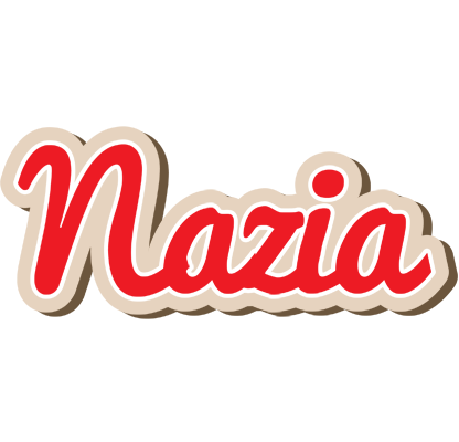 Nazia chocolate logo