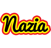 Nazia flaming logo