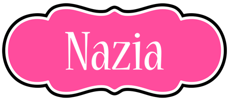 Nazia invitation logo