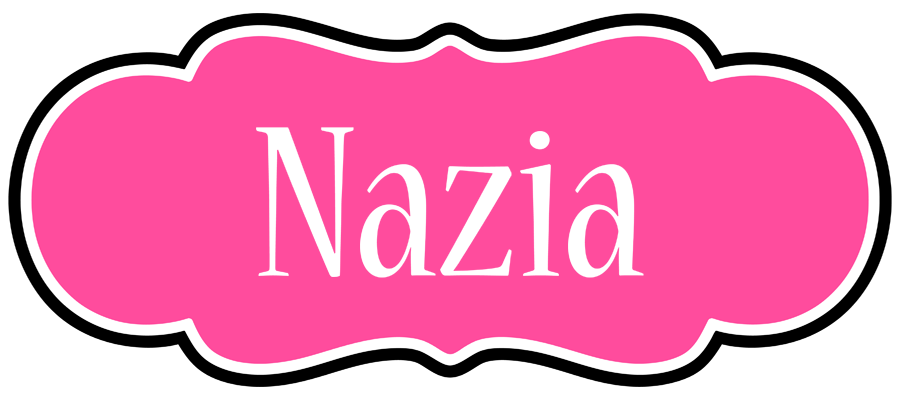 Nazia invitation logo