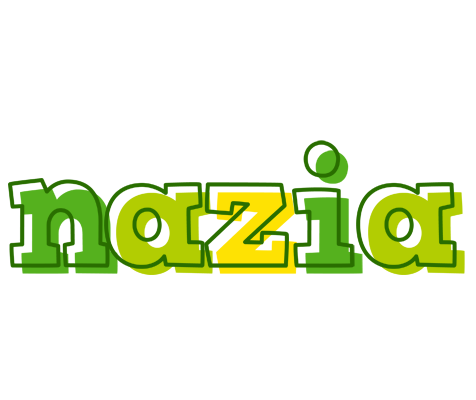 Nazia juice logo
