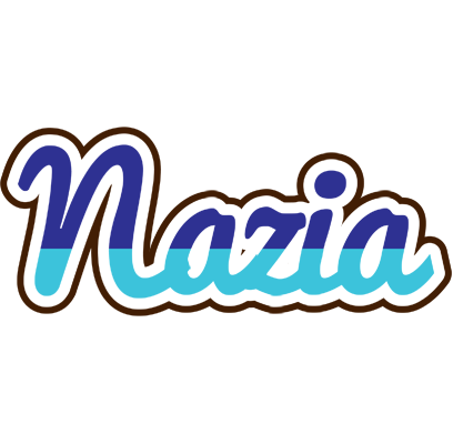 Nazia raining logo