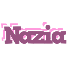 Nazia relaxing logo