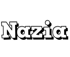 Nazia snowing logo