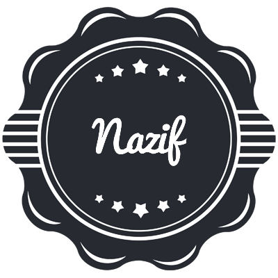 Nazif badge logo