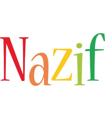 Nazif birthday logo