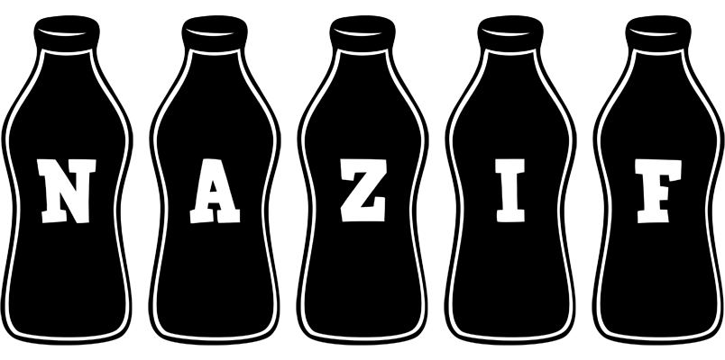 Nazif bottle logo