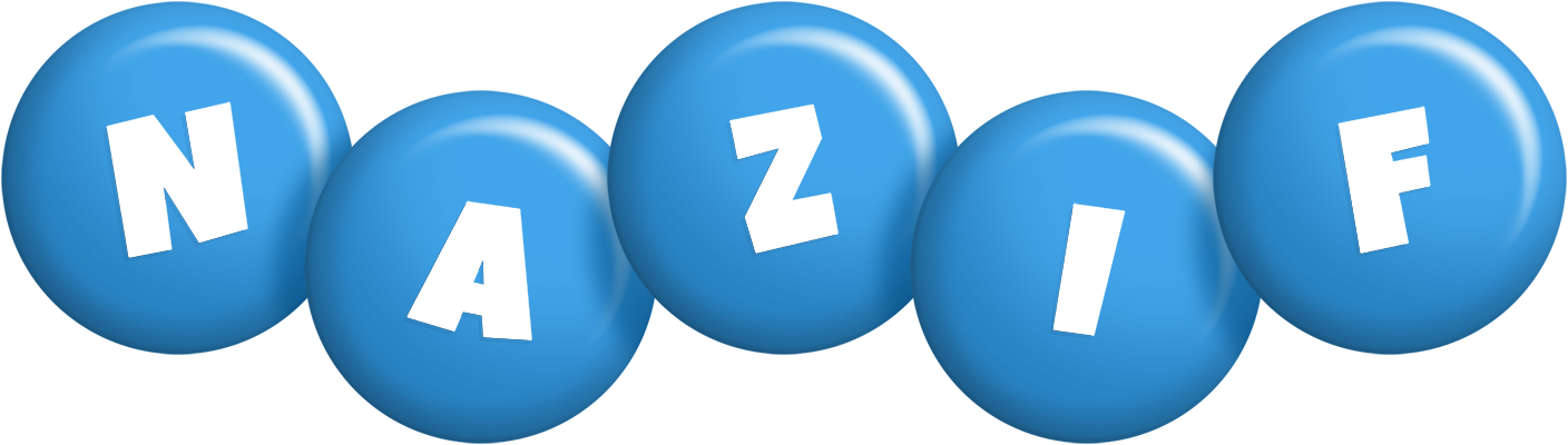 Nazif candy-blue logo