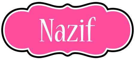 Nazif invitation logo