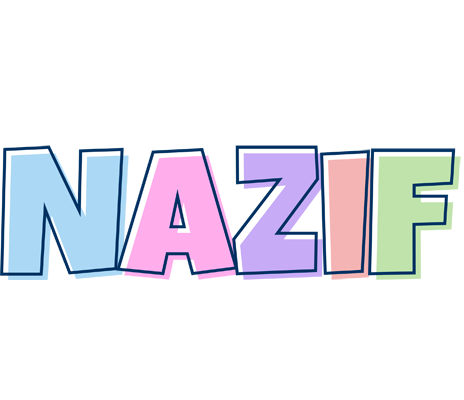 Nazif pastel logo