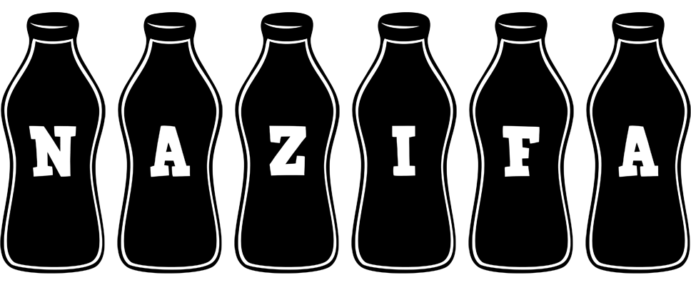 Nazifa bottle logo