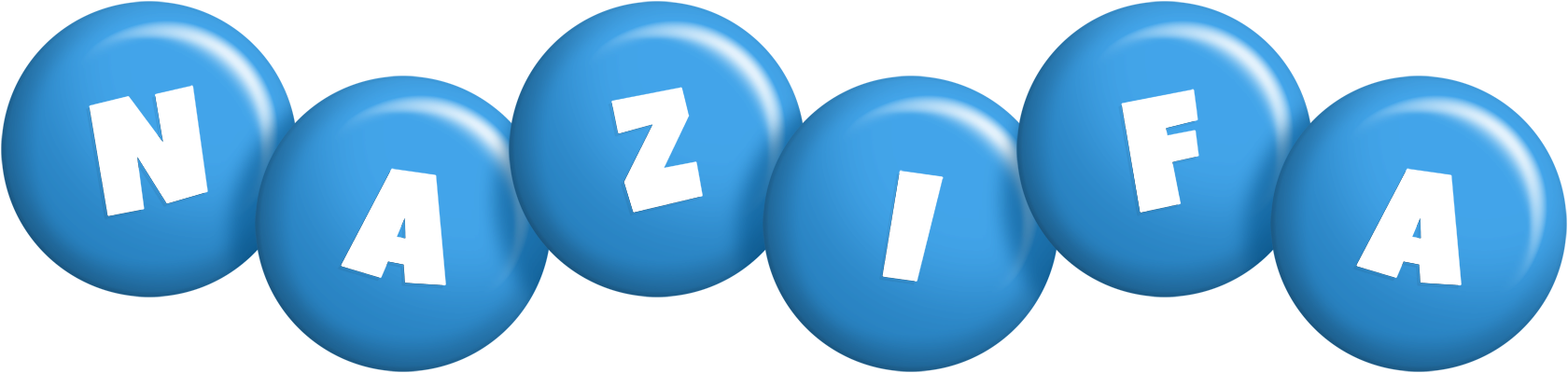 Nazifa candy-blue logo