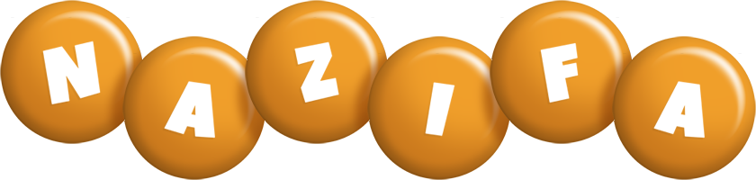 Nazifa candy-orange logo