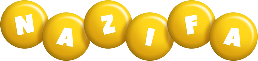 Nazifa candy-yellow logo