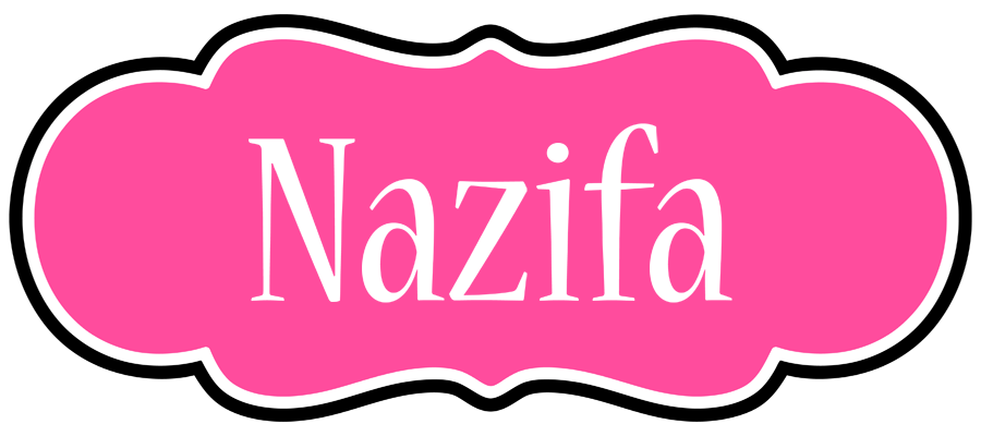 Nazifa invitation logo