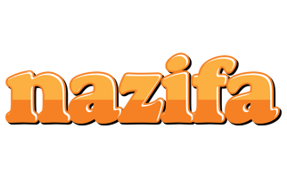 Nazifa orange logo