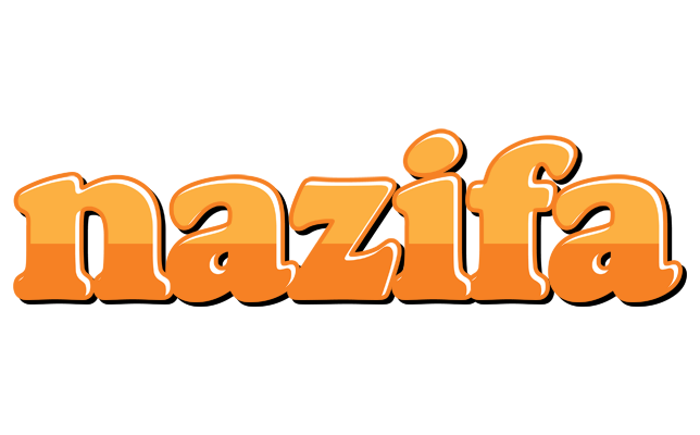Nazifa orange logo