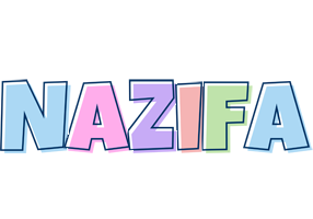 Nazifa pastel logo