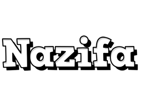 Nazifa snowing logo