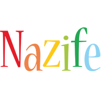 Nazife birthday logo