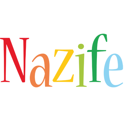 Nazife birthday logo