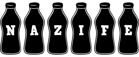 Nazife bottle logo