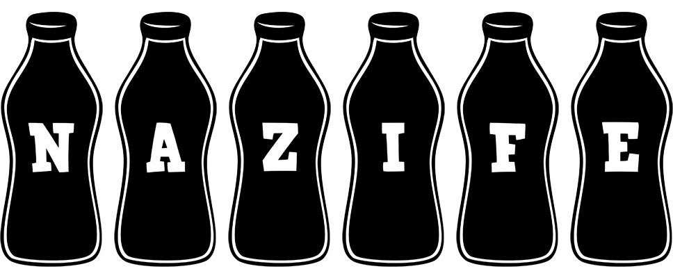 Nazife bottle logo