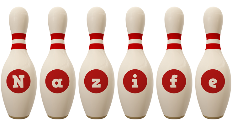 Nazife bowling-pin logo