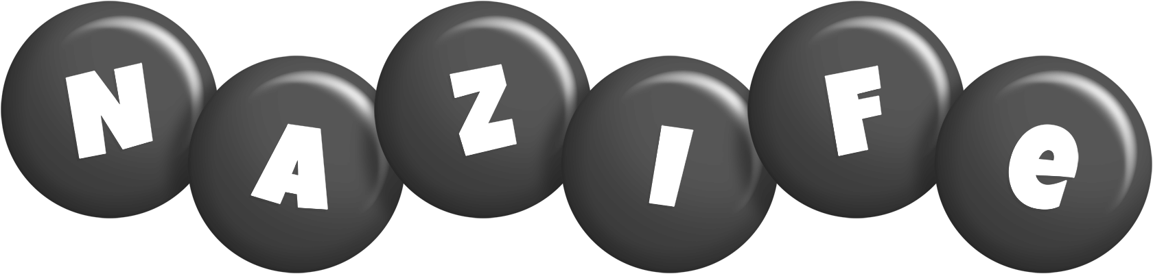 Nazife candy-black logo