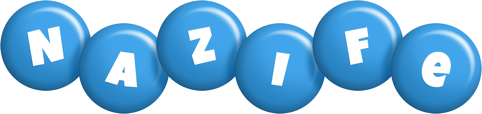 Nazife candy-blue logo