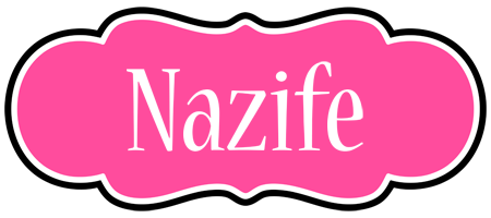 Nazife invitation logo