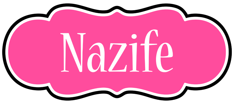 Nazife invitation logo