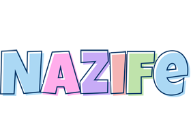 Nazife pastel logo