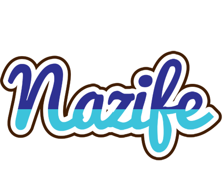 Nazife raining logo