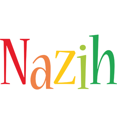 Nazih birthday logo
