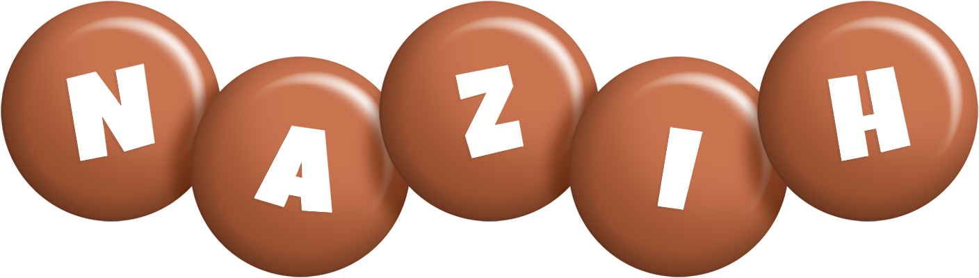Nazih candy-brown logo