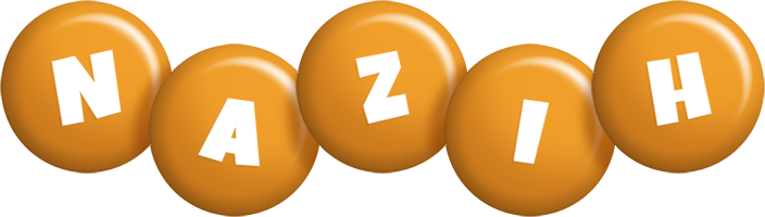 Nazih candy-orange logo