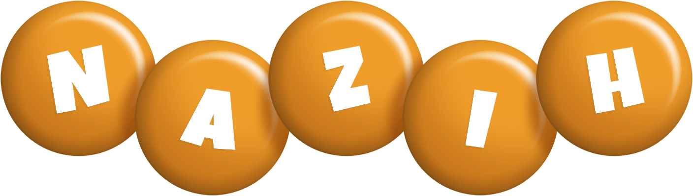 Nazih candy-orange logo