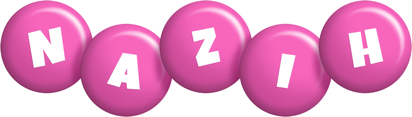 Nazih candy-pink logo
